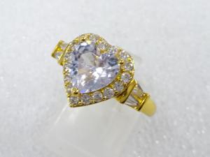 クリスタル　指輪(18号)